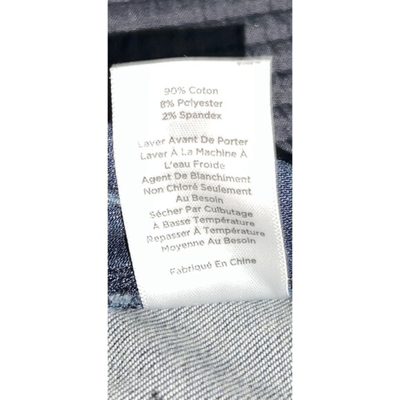 Talbots Jeans Side Zip Slim Ankle  Medium Wash Pockets Stretch Women’s 8 - Picture 4 of 11